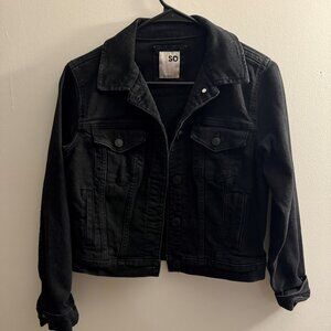 SO - Black Denim Jacket